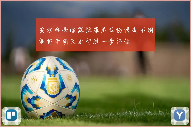 安切洛蒂透露拉菲尼亚伤情尚不明朗将于明天进行进一步评估